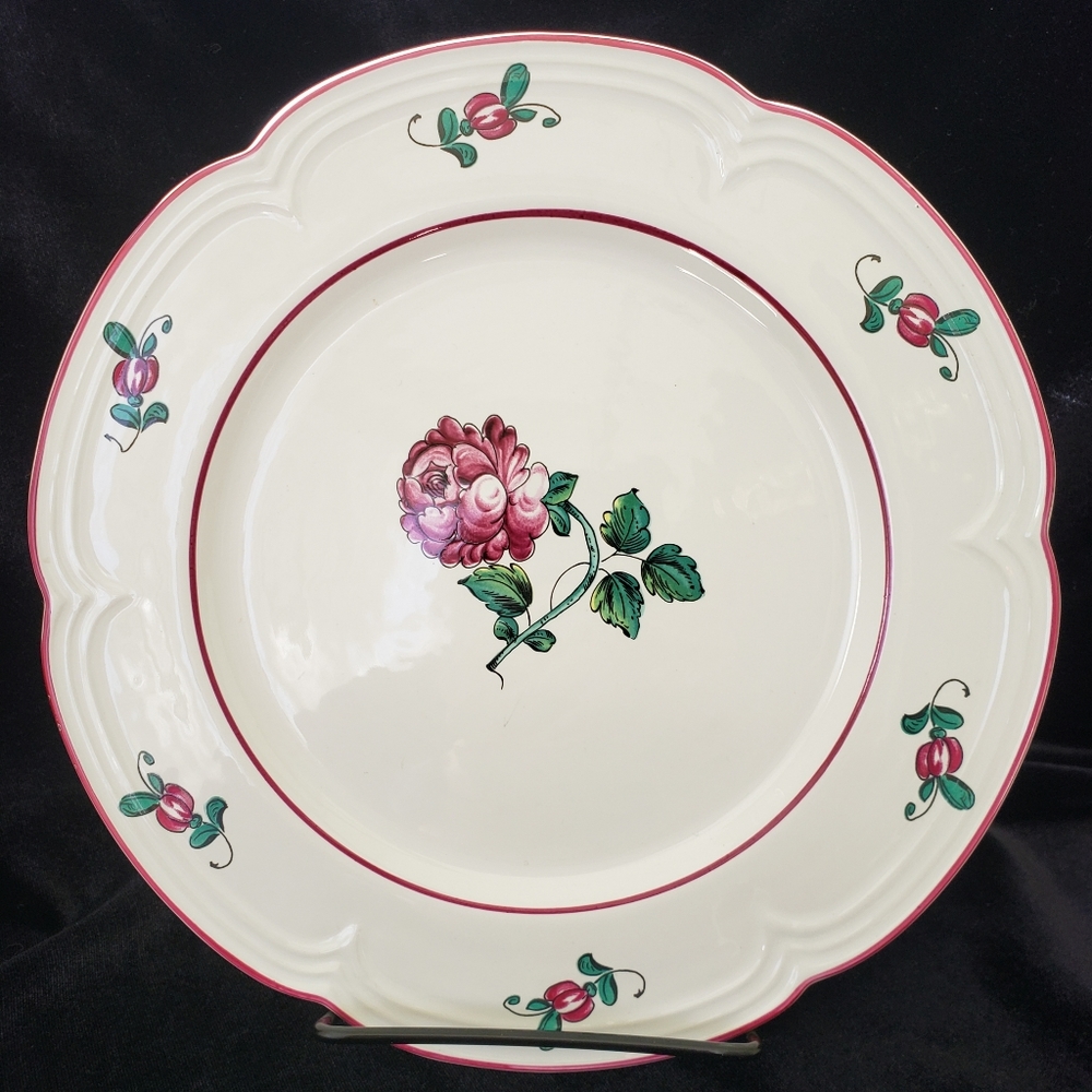 Tiffany & Co  " Strasbourg Flowers " salad plates (2)